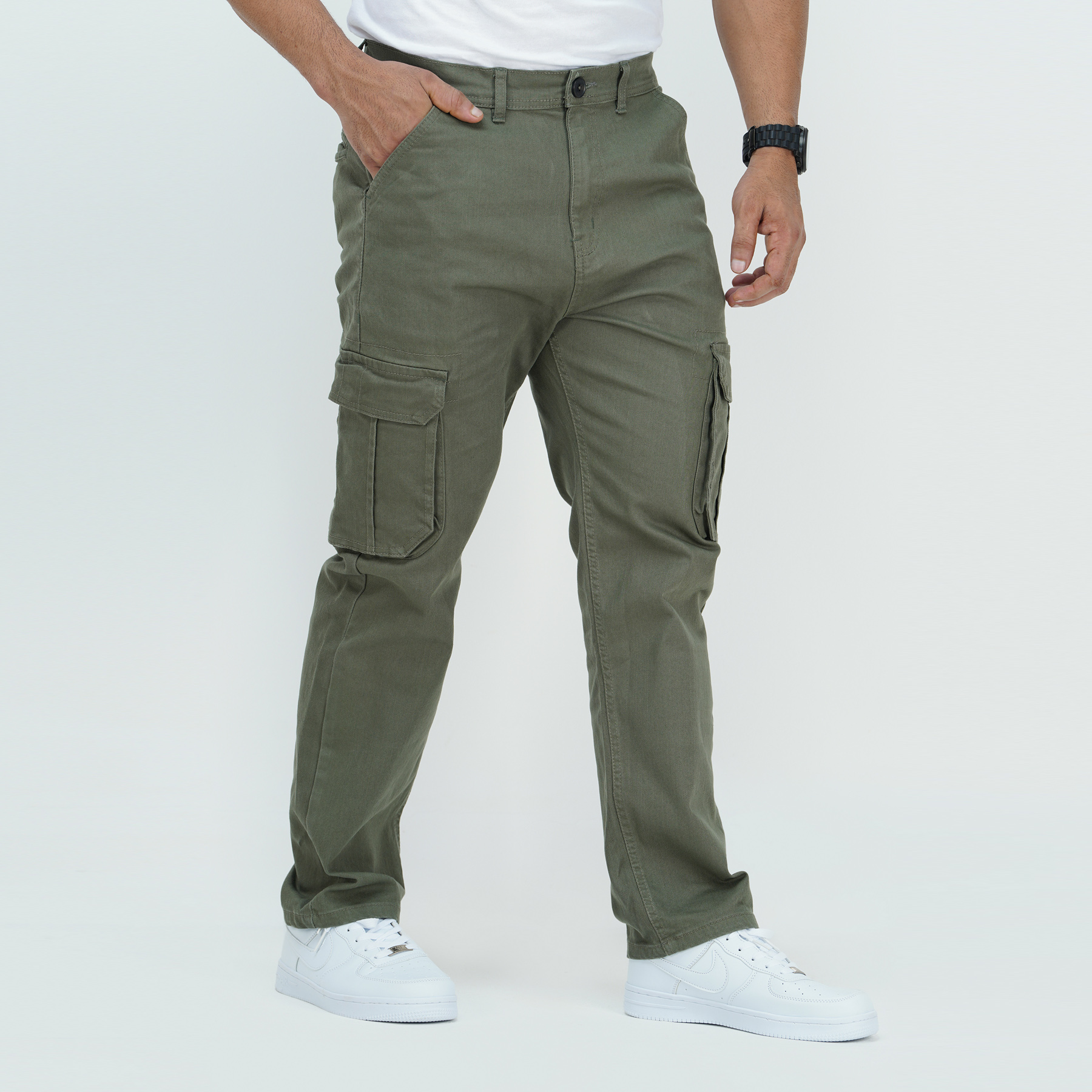 Picture of Semi Fit Twill Cargo Pant