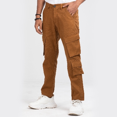 Picture of 7 Pocket Semi Fit Twill Cargo Pant