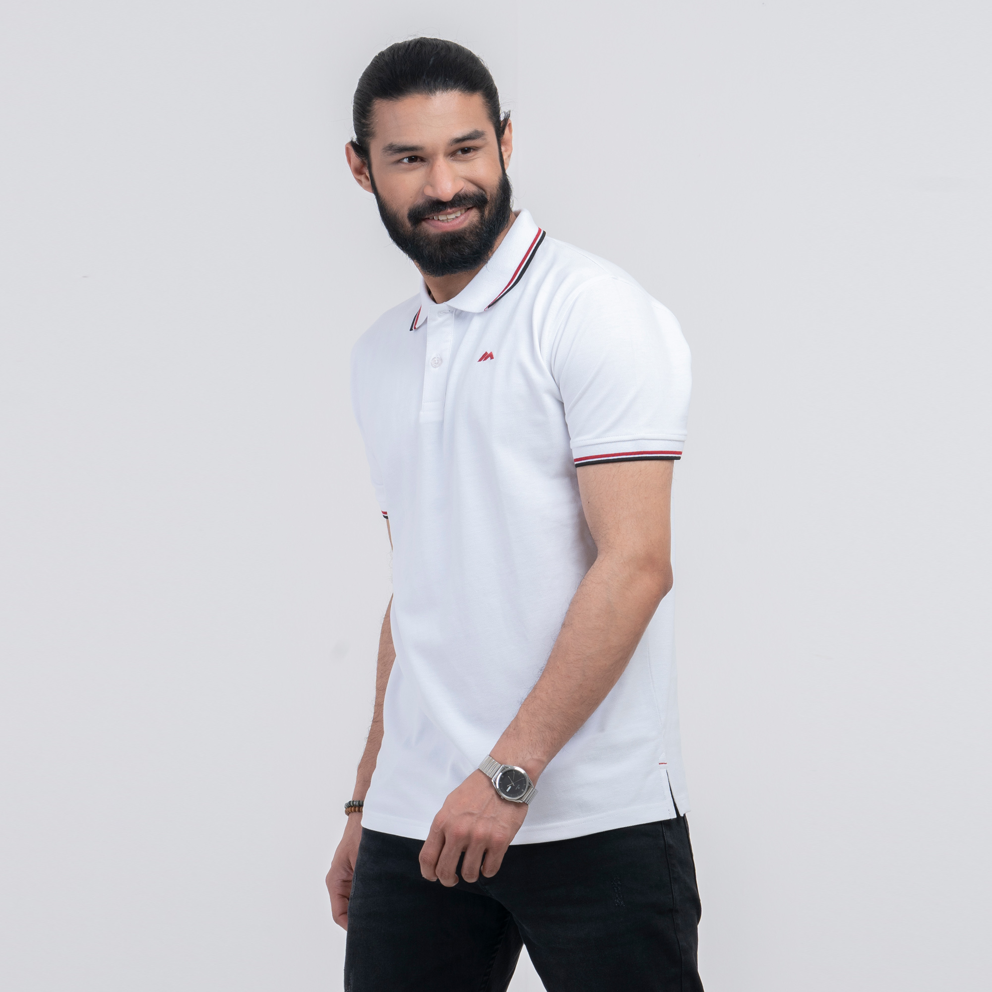 Picture of Contrast Polo Shirt