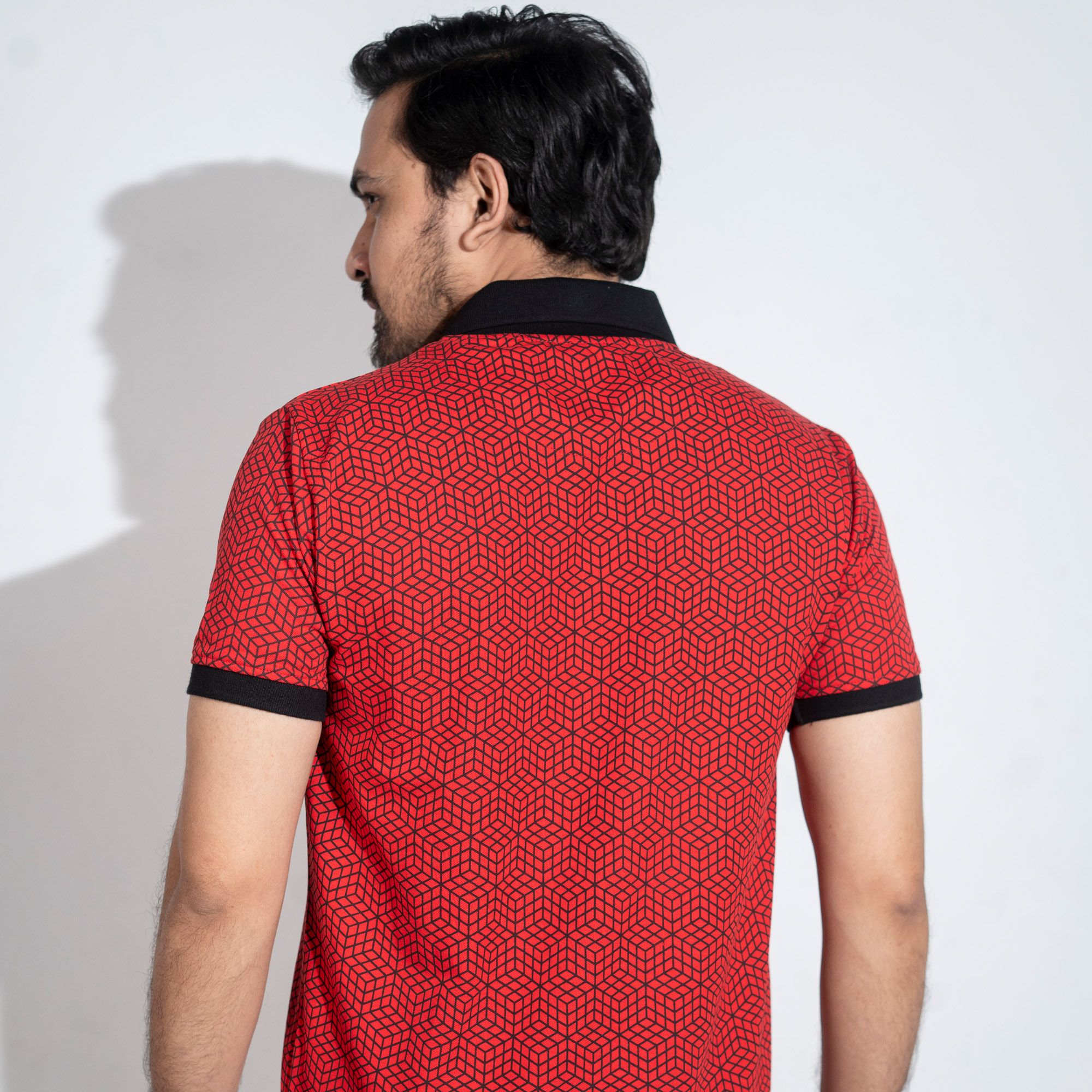 Picture of 3D Rubik's Cube Printed Polo
