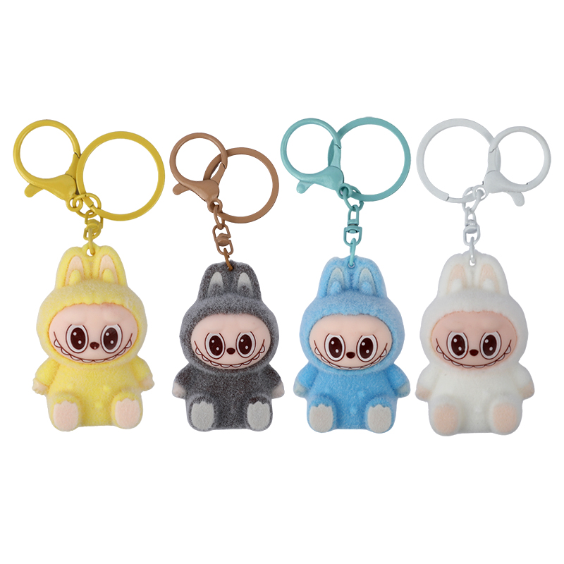 Picture of Labubu The Monsters Bunny Blind Box Keychains| Surprise Box | Premium Quality Exclusive Looking Collectibles | China Made Mystery Surprise Gifts for Friends & Family - 4 Pcs Set