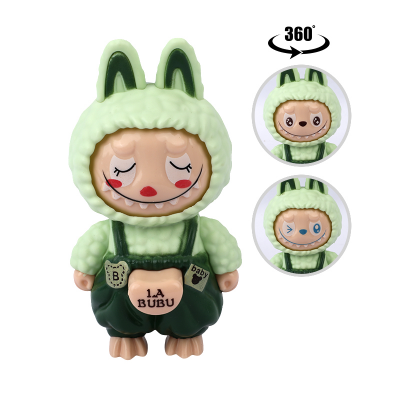Picture of Labubu The Monsters Rotating Face Figures | Premium Quality Exclusive Design Collectibles | Mystery Surprise Gifts for Friends & Family | China Made - 3 Pcs Set