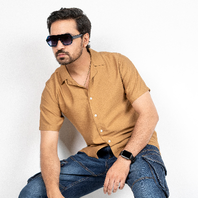 Picture of Havana Collar Crepe Shirt
