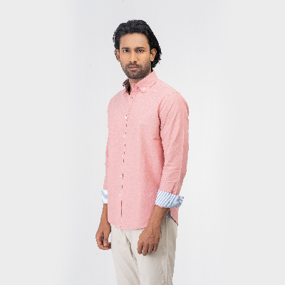 Picture of Oxford Cotton Long Sleeve Shirt