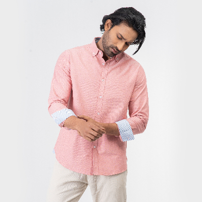 Picture of Oxford Cotton Long Sleeve Shirt