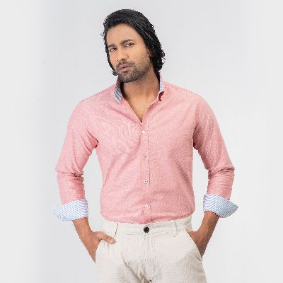 Picture of Oxford Cotton Long Sleeve Shirt