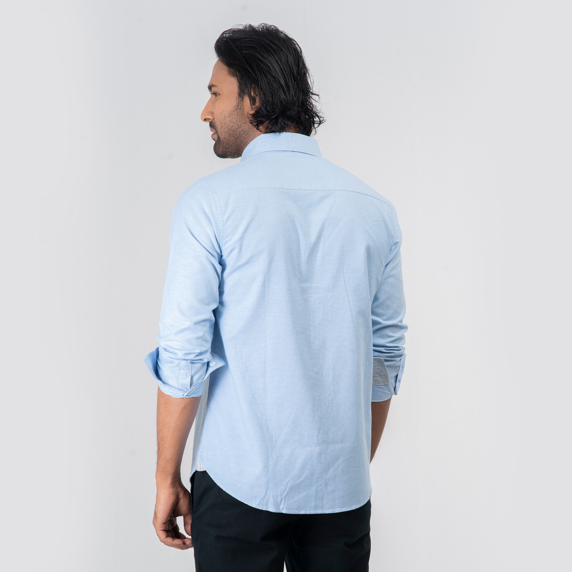 Picture of Oxford Cotton Long Sleeve Shirt
