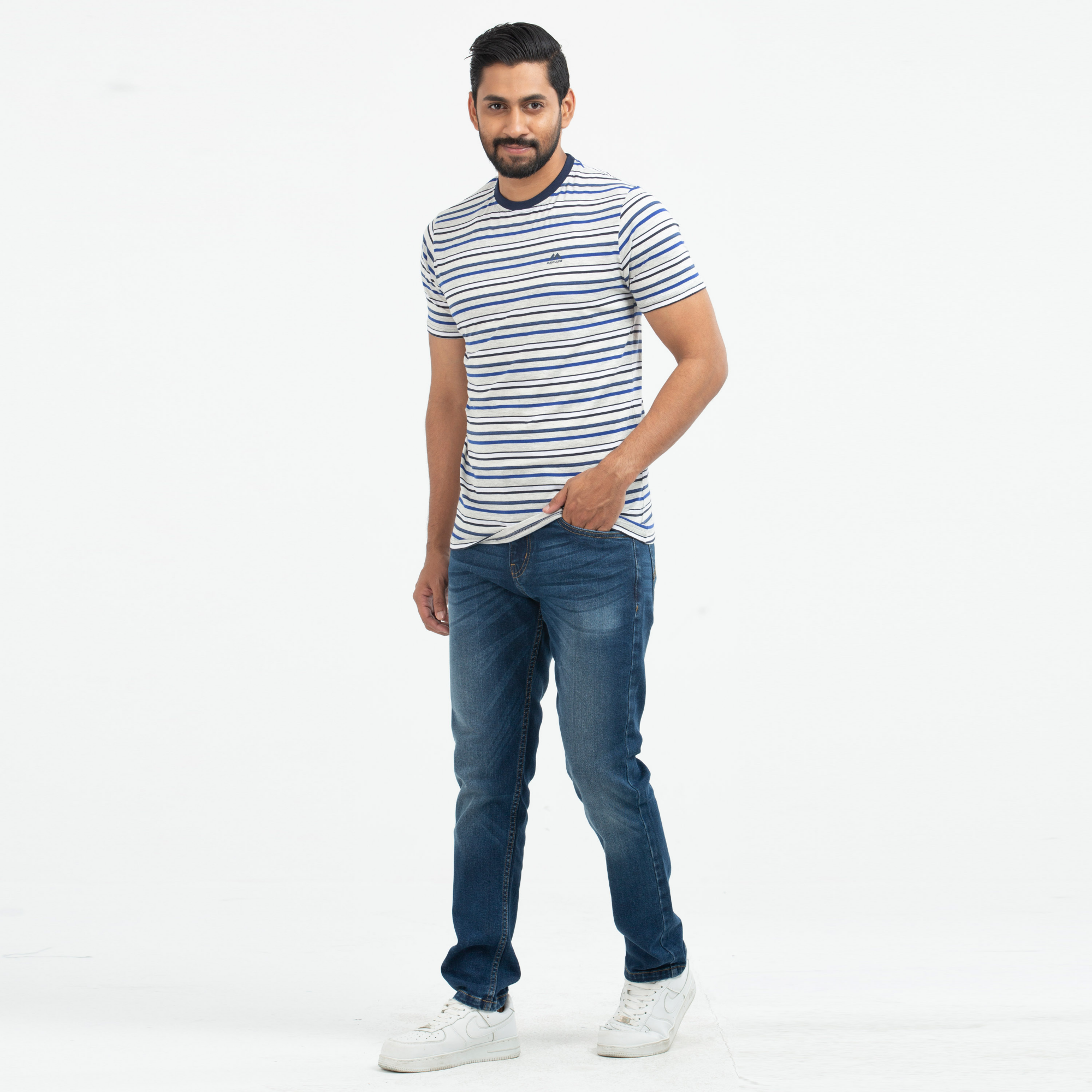 Picture of Cotton Comfort Stripe T-shirt