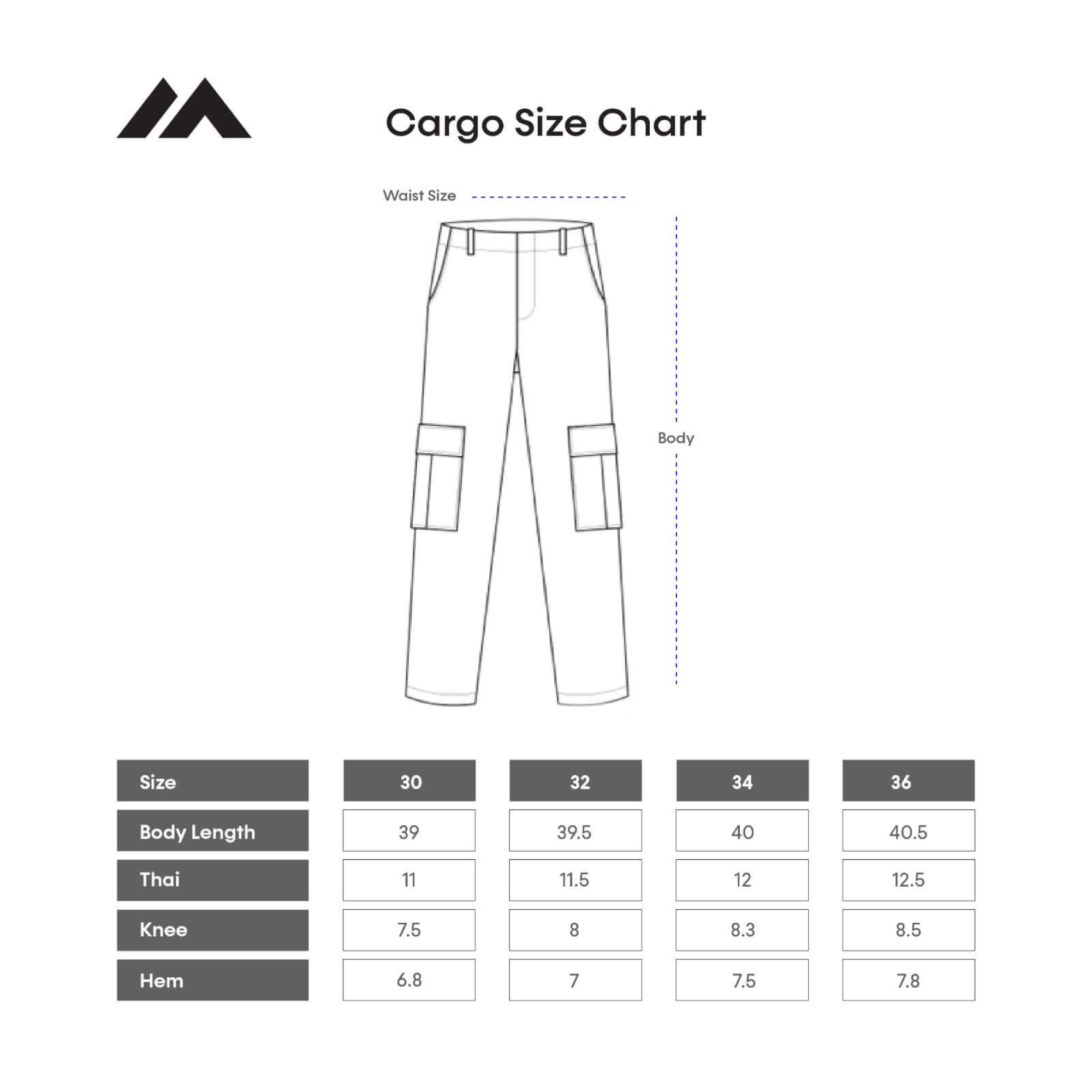 Picture of Semi Fit Twill Cargo Pant