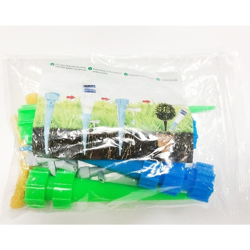Picture of 05 Pcs Self Watering Spike Indoor home garden PVC Automatic Plant Flower drip irrigation system