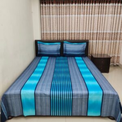 Picture of Luxury Twill Cotton Bedsheet – King Size –with pillow cover