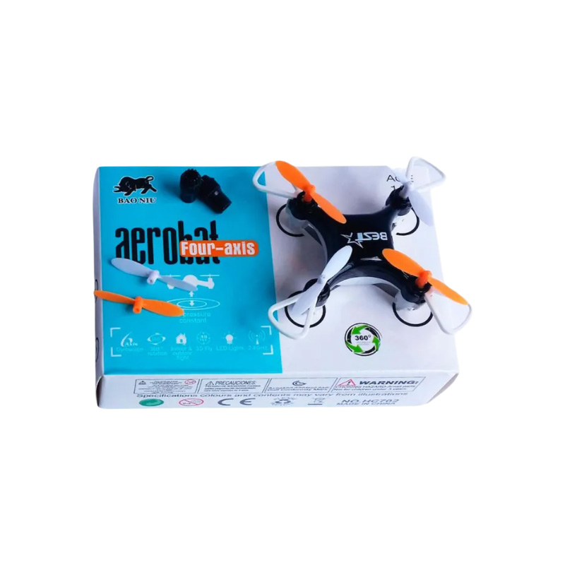 Picture of Aerobat Four-Axic HC 702 Mini Aircraft Pocket Drone