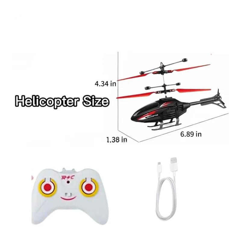 Picture of Hand Sensor rechargeable Mini Helicopter Remote Control Infrared Helicopter