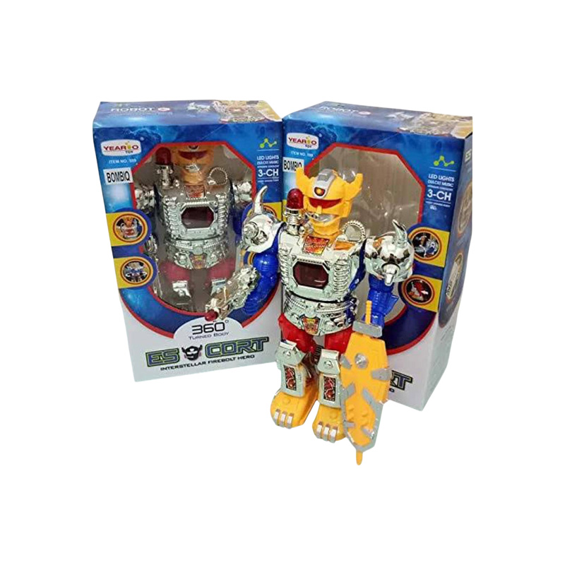 Picture of Upscaled Quality - Robot 360° Turned Body True Hero Toy for Kids (Multicolor) - Innovative Design - To Exprerience Greatness