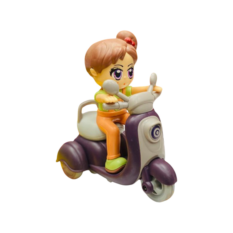 Picture of Scooty Doll Friction Power System Beautiful Moving Toy