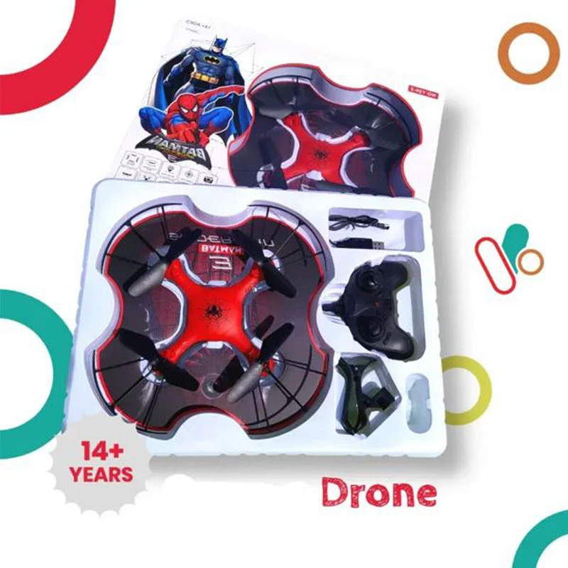 Picture of Remote Control Drone Batman Spiderman Drone For Kids , Blade Guard, Headless Mode