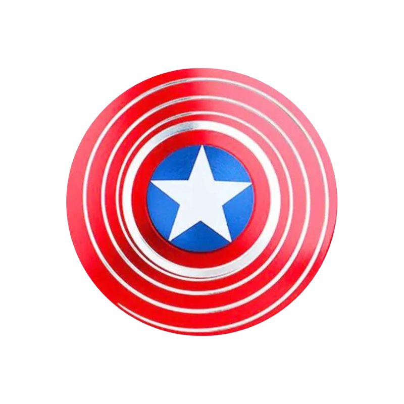 Picture of Metal Fidget Spinner Spinner Toy Captain America Shield by Dhaka Shopping zone