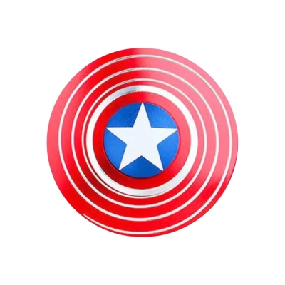 Picture of Metal Fidget Spinner Spinner Toy Captain America Shield by Dhaka Shopping zone