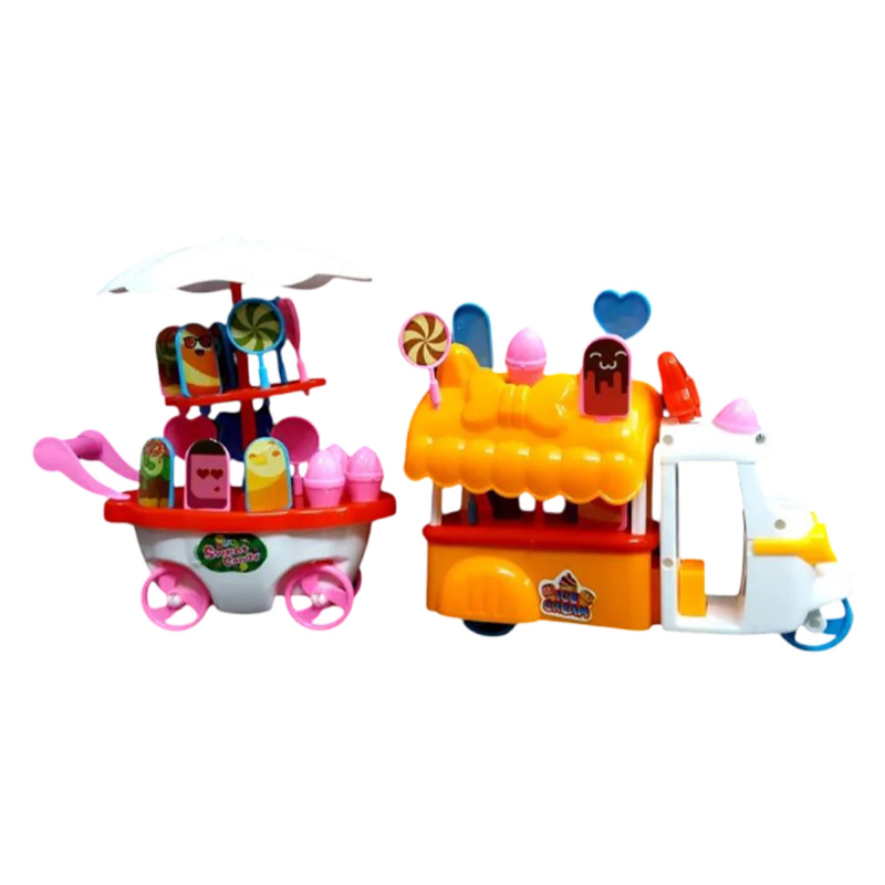 Picture of Toy playset Kids Play Set Mini Sweet Cart Ice Cream Car