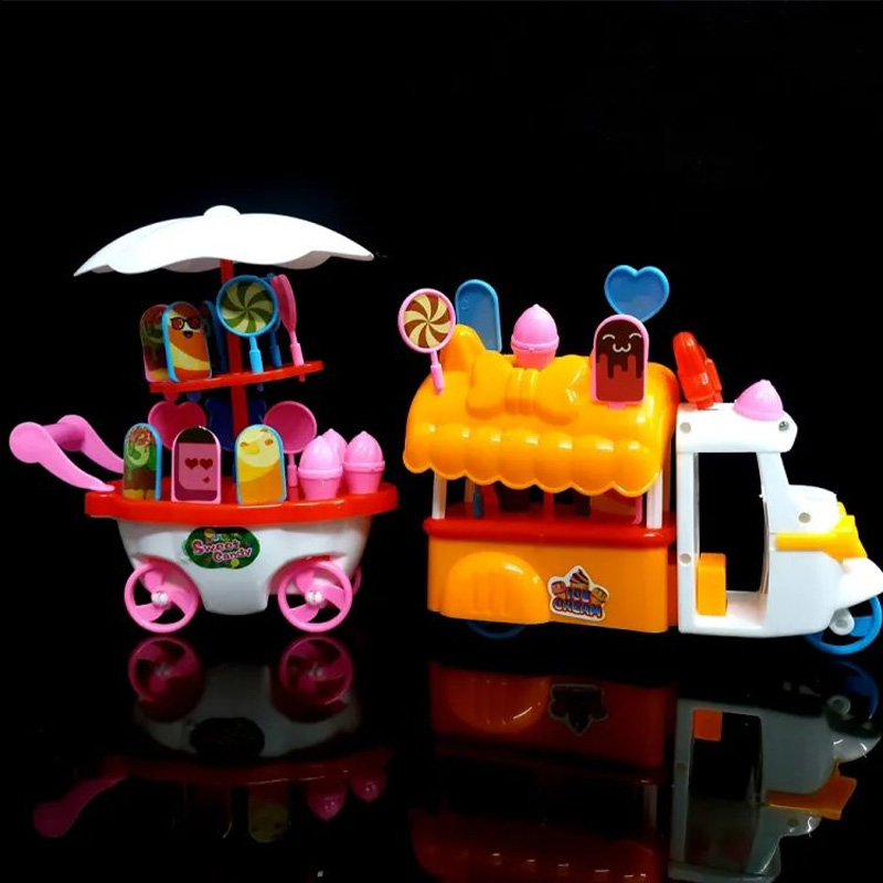 Picture of Toy playset Kids Play Set Mini Sweet Cart Ice Cream Car