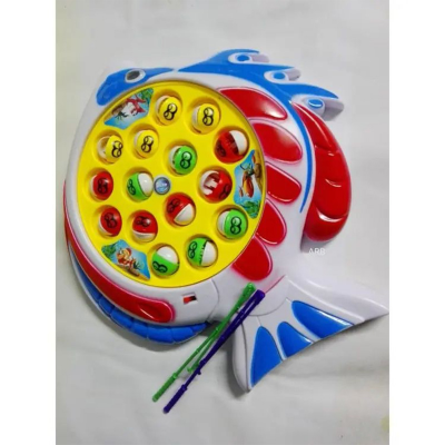 Picture of Fishing caught Game Toy for Kids with Music (15 Fish