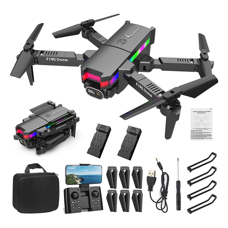 Picture of ZFR F190 mini drone.RC drone with HD camera foldable fpv drone