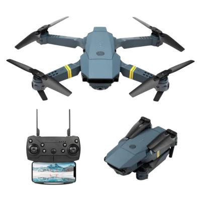 Picture of DJ1 Wifi FPV Camera Drone Update V.2 2023, Drones Camera Quadcopter Multicolored LED lights Plane Toys WiFi Drone
