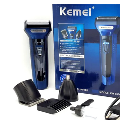 Picture of Kemei KM-6330 (3 in 1) Shaver, Hair ,Beard And Nose Trimmer