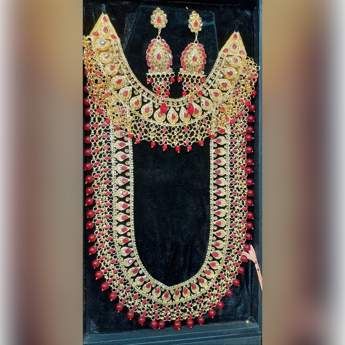 Picture of Gold Plated Jewellery Set For Women - Chan Sitahar