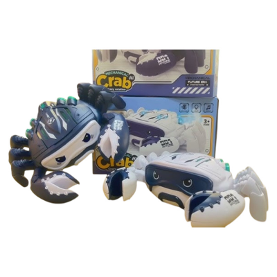 Picture of Crab Toy With Light & Music Simulation Walking Mechanical Crab Toy Tummy Time