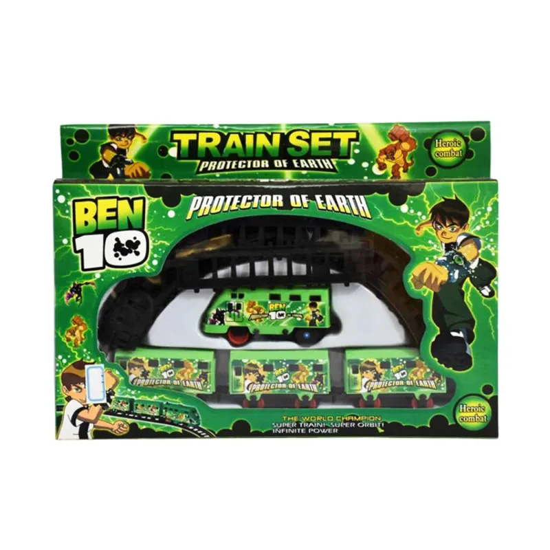 Picture of Ben Ten 10 Mini Express Train Set-Exclusive Train - Car Toy for kids