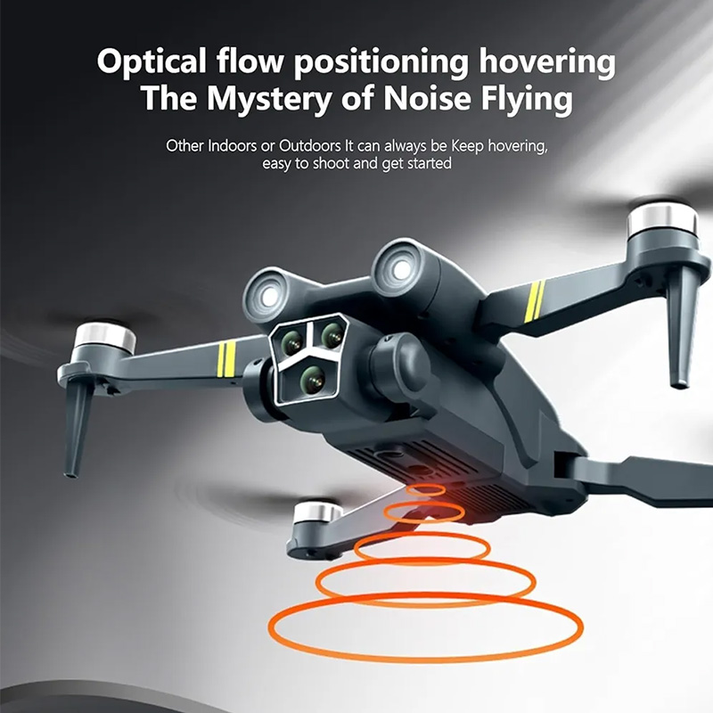 Picture of M3 Max EAC Dual Camera Drone with Brushless Motors: Stable Flight & Obstacle Avoidance for Beginners