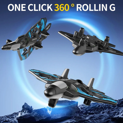 Picture of E36 Remote Control Foam Uav Four Axis Suspension Fighter Roll At Fixed Height Stunt Toy Remote Control Toys Rc Airplanes