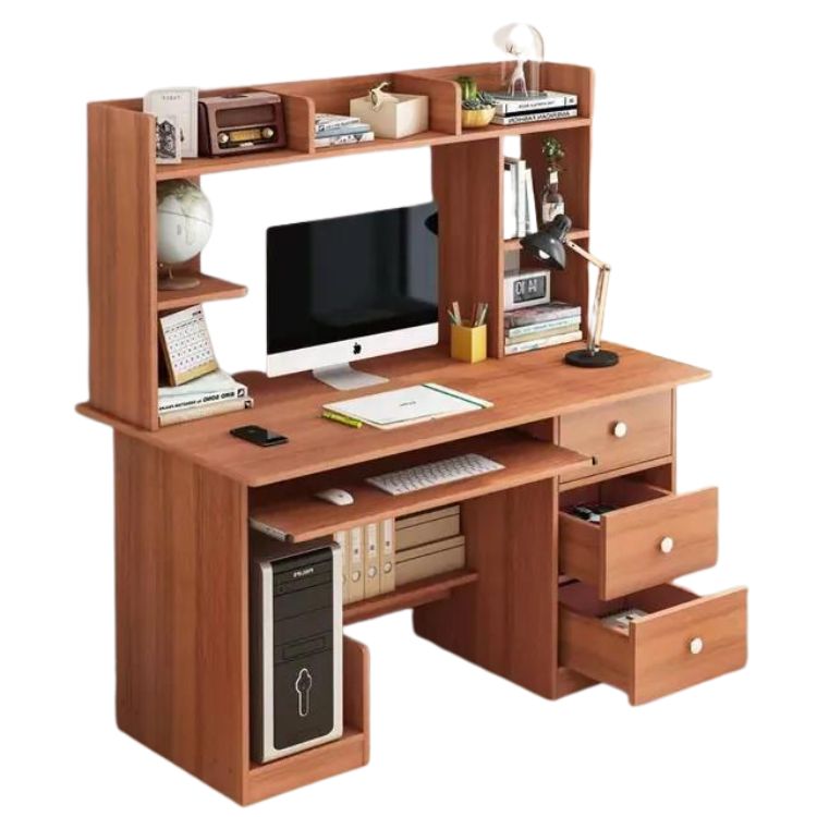 Picture of Upgrade Your Workspace With Modern Study Deskcomputer Table Study Office Laptop Desk - Complete With Drawer M