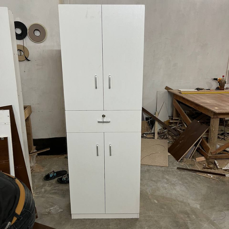 Picture of Unique Design 4 Door Almirah with Locker Drawer/ Bedroom Furniture Wardrobe/ Cloth Storage Cabinet by Modern Home Furniture M1