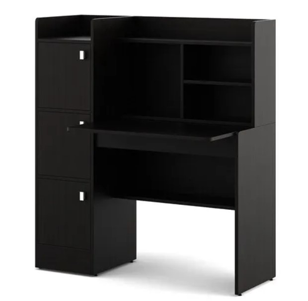 Picture of Modern Reading Table/Study Desk/Laptop Desk with Three Large Storage and Lock by Modern Home Furniture M1