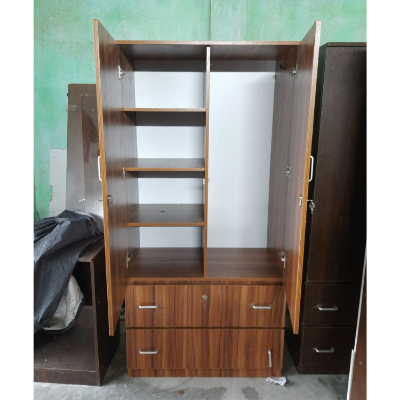 Picture of Premium Design 2 Door with 2 Large Drawer Almira/Wardrobe H70 + L28 + W14 by Modern Home Furniture M1
