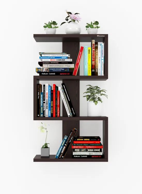 Picture of Home & Office Book Shelf | Book Organizer | Showpiece Shelf | Showpiece Organizer | ZikZak Design