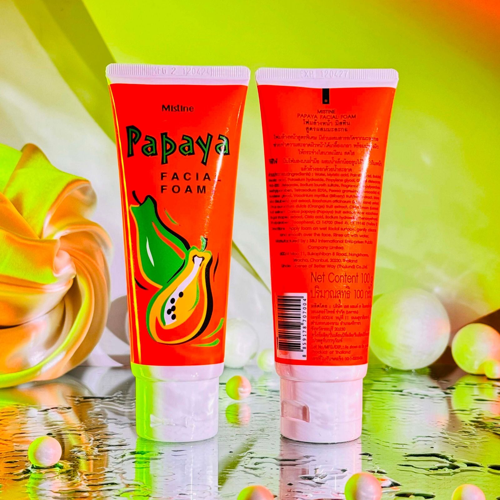 Picture of Mistine Papaya Facial Foam (Made in Thailand)