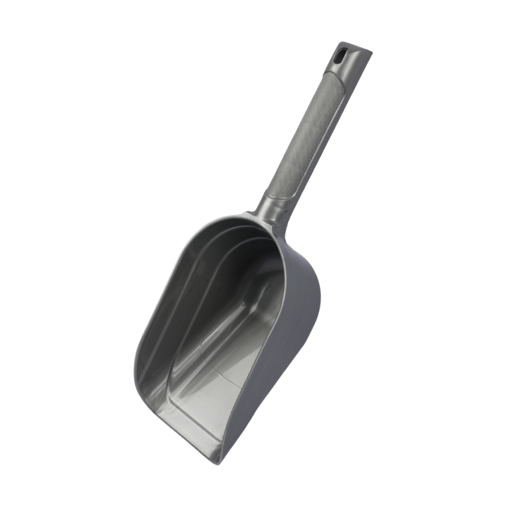 Picture of Ergonomic Handle Gray Plastic Pet Food and Litter Scoop