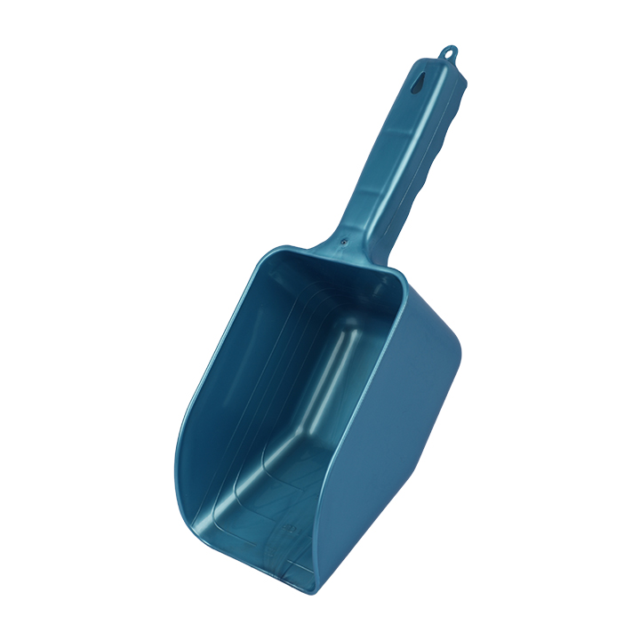 Picture of Ergonomic Handle Blue Plastic Pet Food and Litter Scoop