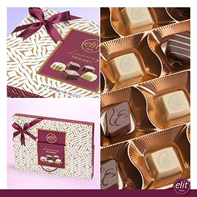 Picture of Elite Chocolate Luxury Preline Purple Tray 150