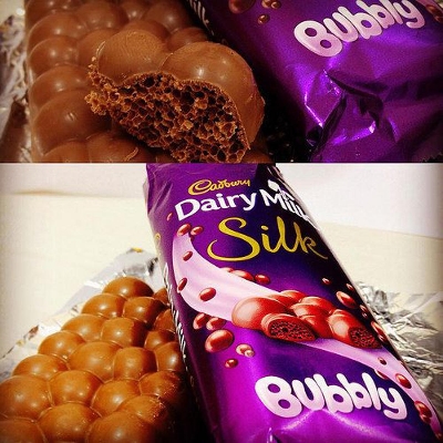 Picture of Milk_Silk Bubbuly_Chocolate 120gm