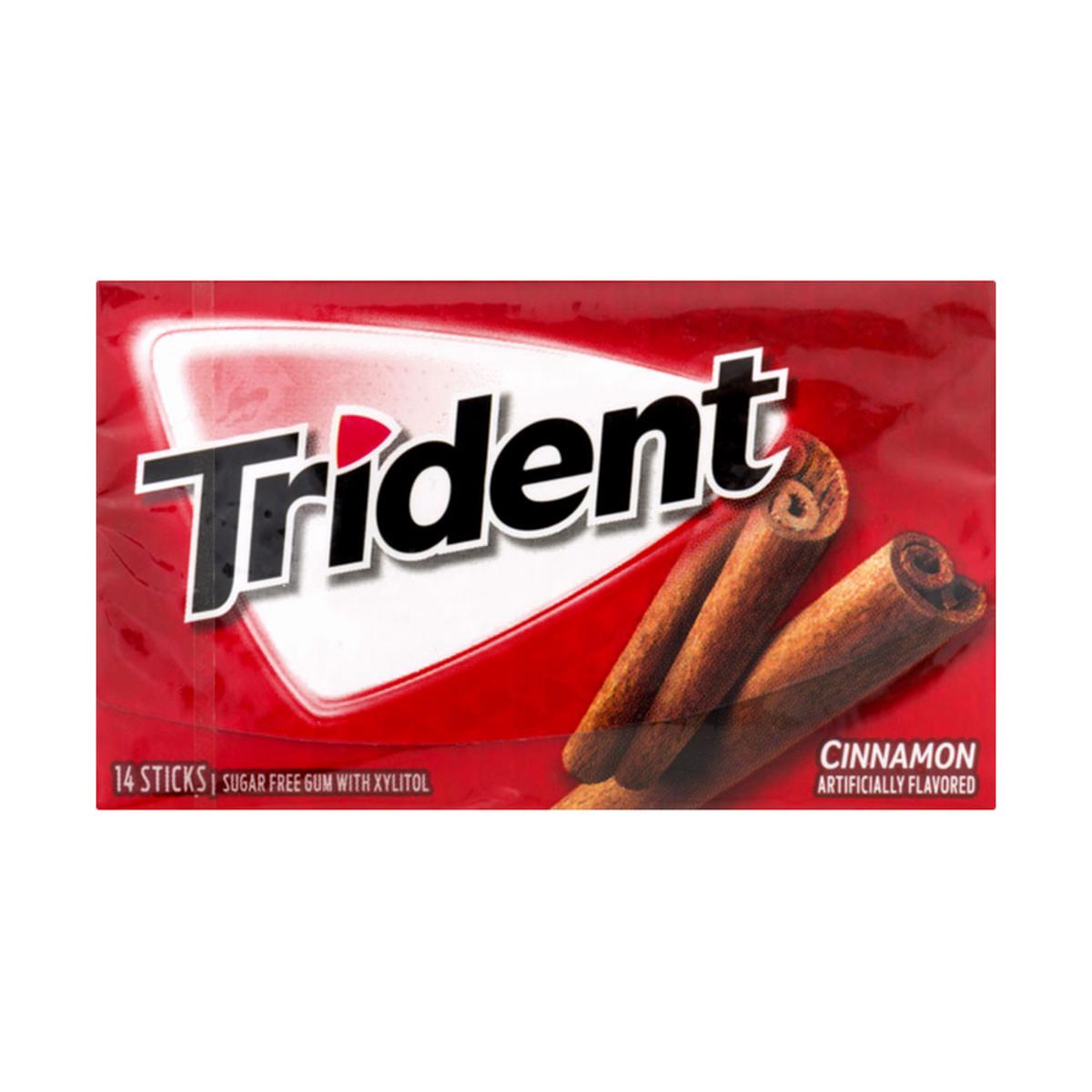 Picture of Trident Cinnamon Flavor Sugar Free Gum - 14Sticks