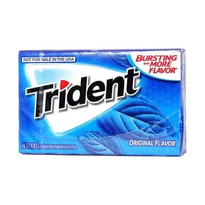 Picture of Trident Original Flavor Sugar Free Gum - 14 Sticks