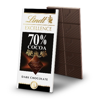 Picture of Lindt Excellence 70% Cocoa Dark Chocolate - 100g