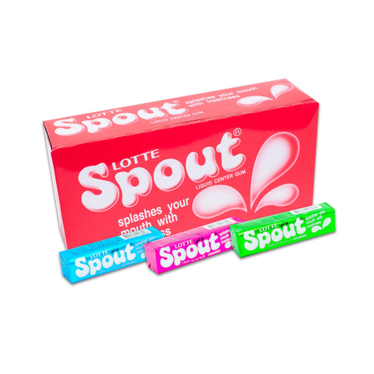 Picture of Spout chewing gum mix flavor - Dubai - 54pcs (1box)
