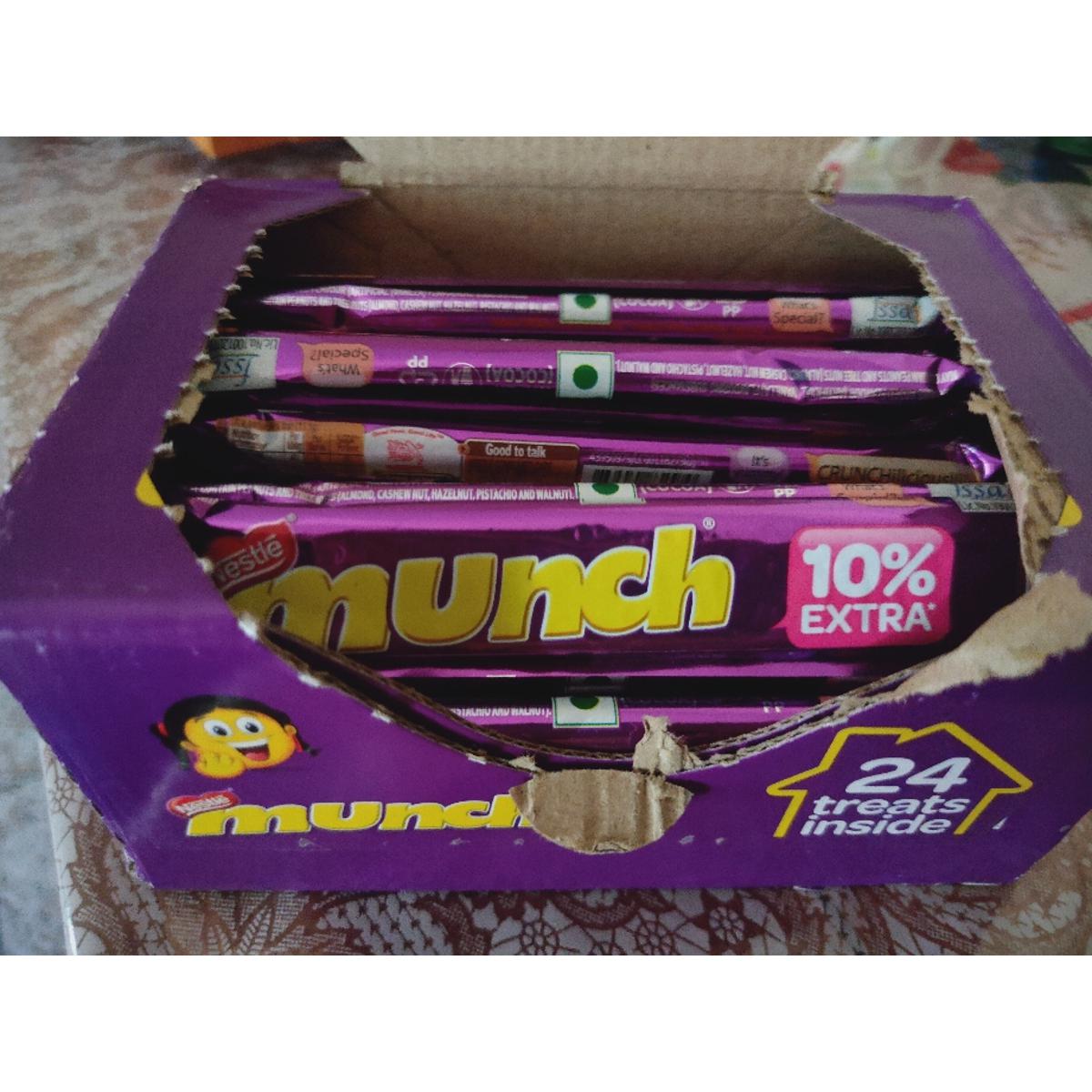 Picture of Munch Chocolate Wafer 24Pcs Packet(11.1gm Per Pieces)