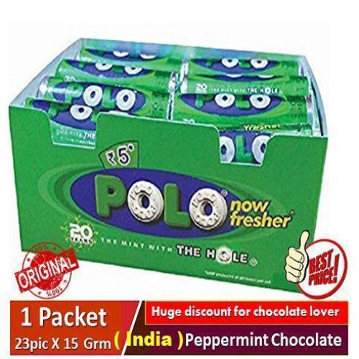 Picture of Polo peppermint Chocolate -India- 15grm X 23pic(1box)