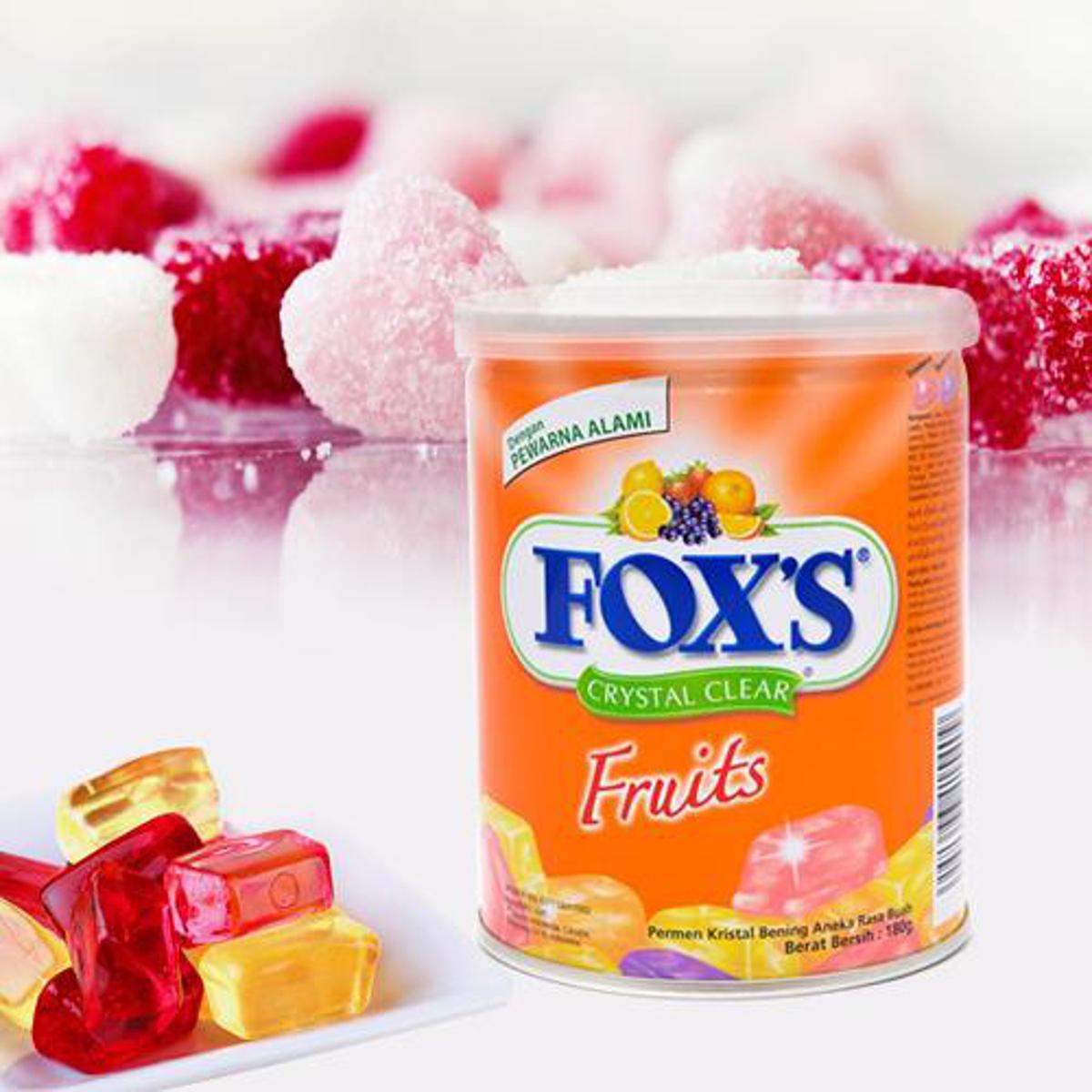 Picture of Fox'S Crystal Clear Fruits Candy -180gm